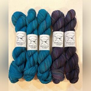 Spincycle Yarns Dyed In The Wool Yarn Bundle Shiftigan Cardigan knitting Kit